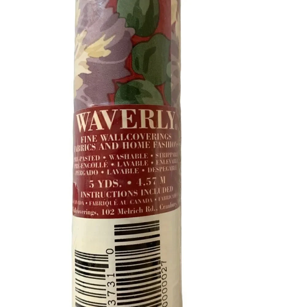 Waverly Floral Wallpaper Border